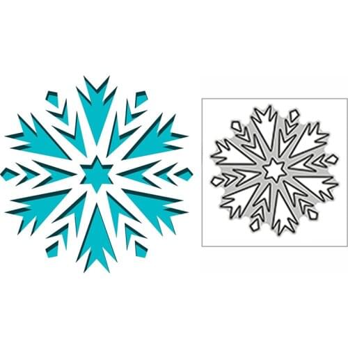 New Delicate Winter Snowflake Shape 2020 Metal Cutting Dies for DIY Scrapbooking and Card Making Decor Embossing Craft No Stamps