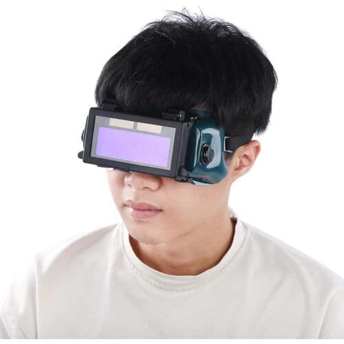 Welder Goggles Auto Darkening Welding Protection Glasses Eyeshade Auto-darkening Welding Goggles Patch Industry Supplies DIN16