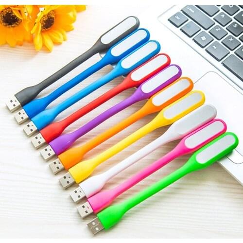 Portable Mini USB LED Flexbiable Night Light Super Bright Book Light Reading Lamp For Power Bank PC Laptop Notebook Dropship