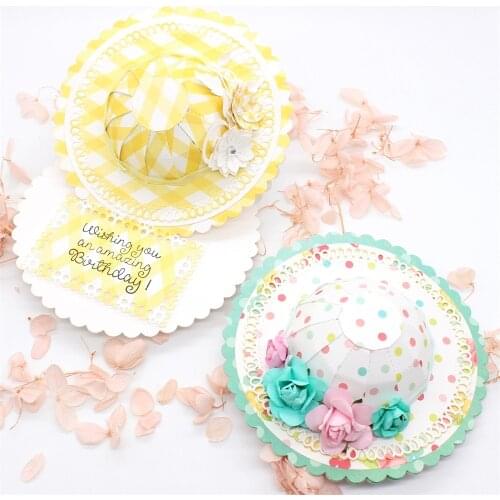 YPP CRAFT Hat Metal Cutting Dies for Scrapbooking/photo album Decorative Embossing Paper Card