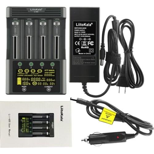 Liitokala Lii-500 Lii-PD4 Lii-500S LCD 3.7V 18650 18350 18500 21700 20700B 20700 14500 26650 AA NiMH lithium-battery Charger