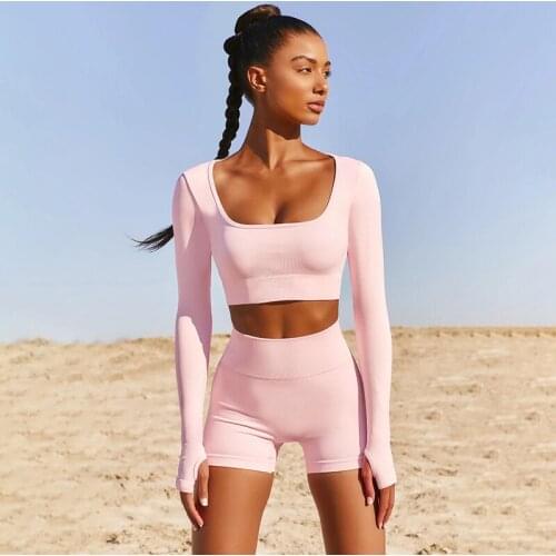 Women Yoga Sets Breathable Solid Vest +Leggings Pants Fitness Running Clothes Sexy Gym Top Sportswear Tights Tracksuit