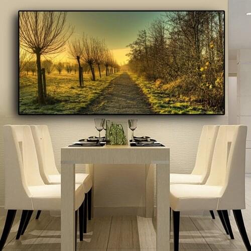 Diamond painting Sunrise idyllic scenery crafts pictures 5d embroidery with rhinestones mosaic diamond art Home Decor