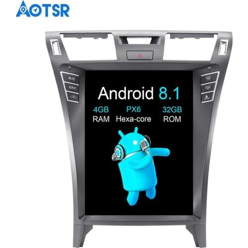 Aotsr 12.1" Tesla Vertical screen Android 8.1 car multimedia radio No DVD player For Lexus LS460 2007-2015 stereo Hexa Core 4GB