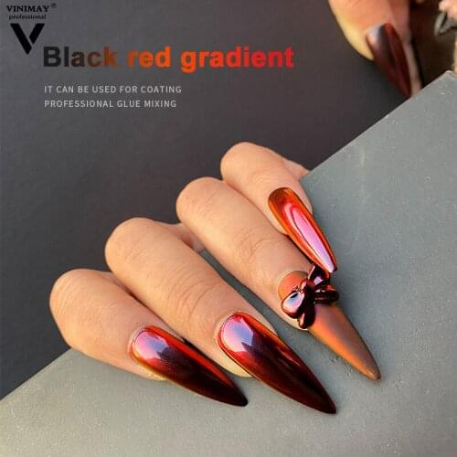 Nail Powder Glitter Aurora Chalk Solid Powder Phantom Mermaid Mirror Full Color Multi-purpose Air Design Nail Art Tool Manicure