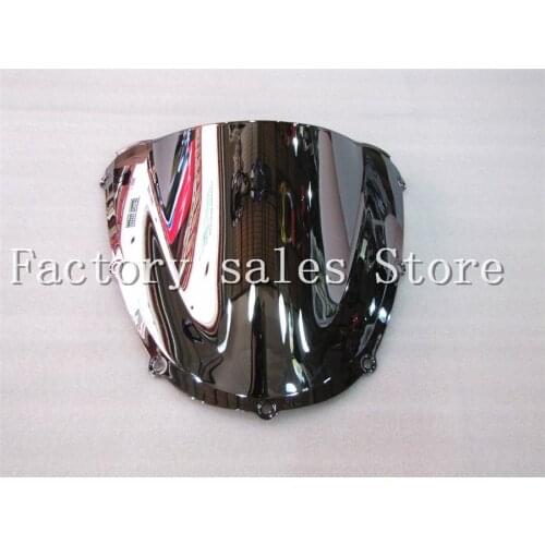For Honda CBR 900 RR 954 2002 2003 silver Windshield WindScreen Double Bubble CBR954 CBR900RR 900RR CBR900 02 03
