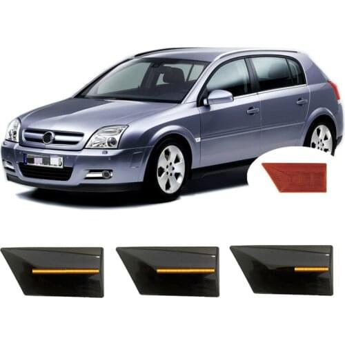 For Opel Vauxhall Signum Z03 2003 2004 2005 2006 2007 2008 Dynamic LED Indicator Side Marker Signal Light Accessories