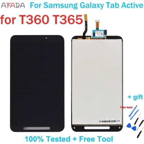 For Samsung Galaxy Tab Active 8.0 SM-T360 T365 T365 LCD Display Touch Screen Panel Assembly+FREE TOOLS
