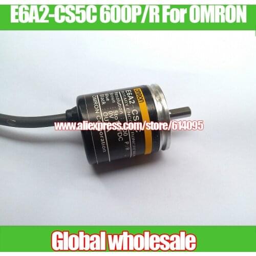1pcs photoelectric encoder E6A2-CS5C 600P / R for Omron / 600 line incremental rotary encoder