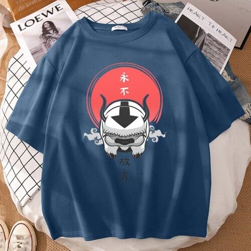 Woman T shirts Summer Tops Avatar The Last Airbender Printed Harajuku Loose Casual T-shirts Female Fashion Plus Cartoon tshirt