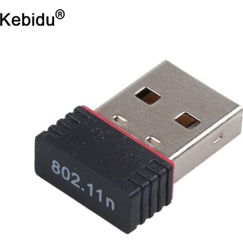 Kebidu USB WiFi Adapter Wireless Network Card 150M USB 2.0 802.11 b/g/n PC wi-fi adapters LAN Wi fi Antenna signal adaptor