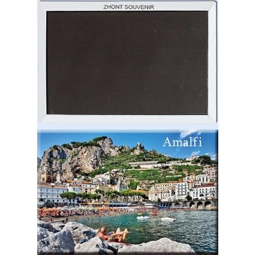 The seaside resort town Amalfi Italy 22963 Travel souvenirs Magnetic refrigerator