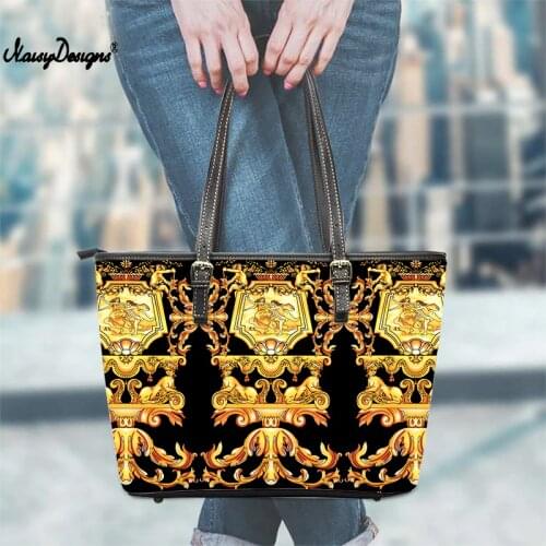 Noisydesigns Women's Gold Bags