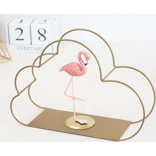 Mordern Cloud Design Wall Mounted Floating Shelf Metal Iron Storage Display Rack Organization Holder for Home Office DIY Decor