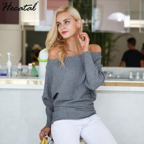 Heeatal Long Sleeve Crop Top Woman Sweaters Pullover Sweater Solid Color Loose Long-sleeved Sweater Korean Tops Sueter Mujer