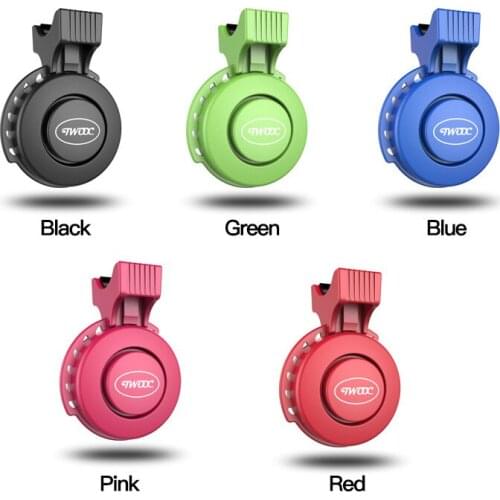 Bicycle Electric Bell Horns Electronic MTB Bike Handlebar Ring USB Charging Waterproof Outdoor Cycling Bell Horns Strong Loud