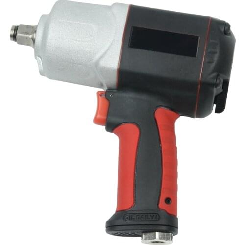SAT1912 High Quality Handle Exhaust 850N-m Twin Hammer 1/2" Professional Pneumatic Car Repairing Wrench Air Impact Wrench