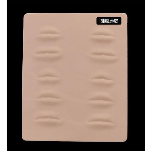 3D Latex Tattoo Practice Skin Cosmetic Permanent Makeup lip practise skins microblading training tattoo accessories supplies