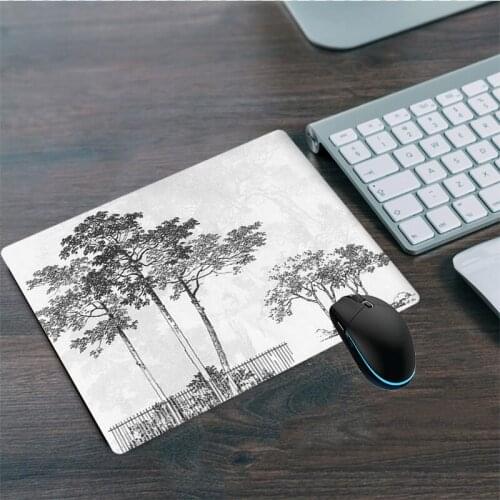 Mairuige High Quality Chinese Painting Trees Mouse Pad Notebook Keyboard Gaming PC Mousepad Smallsize Mat22X18/25X20/25X29