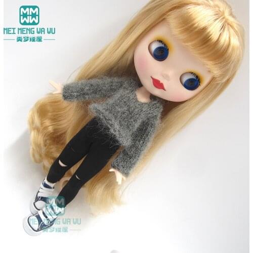 1pcs Blyth Doll Clothes Fashion sweaters, tights Sports shoes, socks for Blyth Azone OB23 OB24 doll accessories