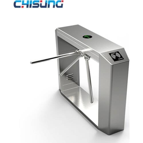 Access control Half height Electronic turnstile semi automatic pedestrian tripod turnstile
