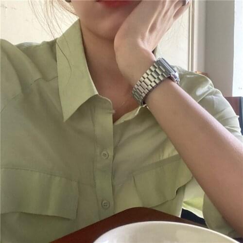 S-XL New oversize Women Blouses spring Tops femme Casual Women shirt long sleeve Cotton Girls Blouse Plus Size Blusas autumn