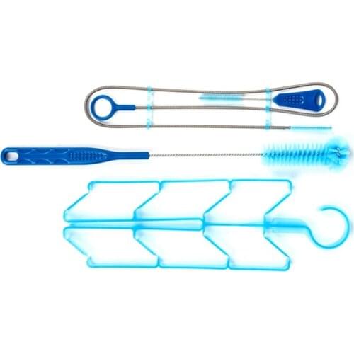 Water Bag Cleaning Brush 4 in 1 Hydration Bladder Cleaning Kit with Water Reservoir Collapsible Hanger and Brushes 2021