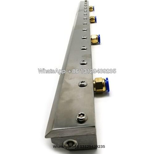 Stainless Steel Super Air Knife in Cleaning Equipment, Super Air Knife Nozzle for Beverage Production,Super Blowoff Air Knife