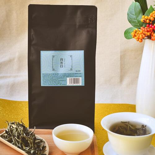 Premium Handmade Yunnan Tea Jinggu Moonlight Beauty White Chinese Tea loose leaf China Cha 50g