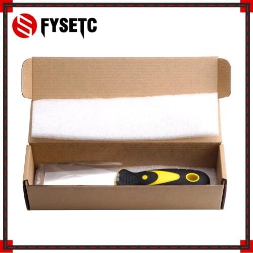 5pcs 3D Printer Tool Handmade 3D Print Removal Tool Steel Spatula Professional With Box Package 3D Printer Accessories