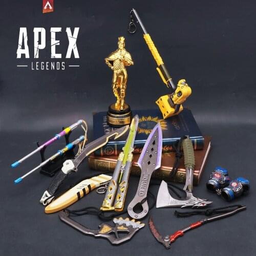 Apex Legends Octane Heirloom 21cm Alloy Butterfly Knife Balisong VIP user