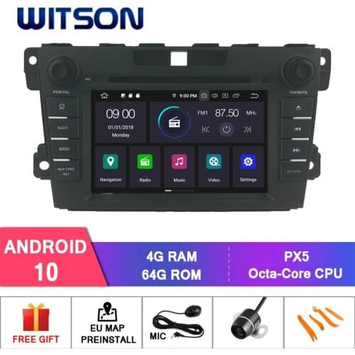 WITSON Android 10.0 car dvd player For MAZDA CX7 2009 2010 2011 2012 2013 2014 car audio dvd car radio car gps car stereo