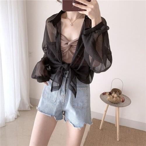 Cheap wholesale 2021 spring summer autumn new fashion casual ladies work women Blouse woman overshirt female OL At5011H