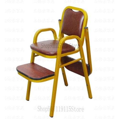 Childrens Dining Chair Metal Folding Baby Chair Portable Bb Stool Hotel Baby Dining Chair Childrens Dining Chair Installation