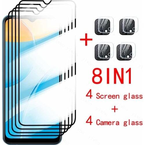 For Oppo A15 Glass Camera Protective Tempered Glass For Oppo A 15 6.52" Oppoa15 Screen Protector appo a15s 15s Phone Cover Film