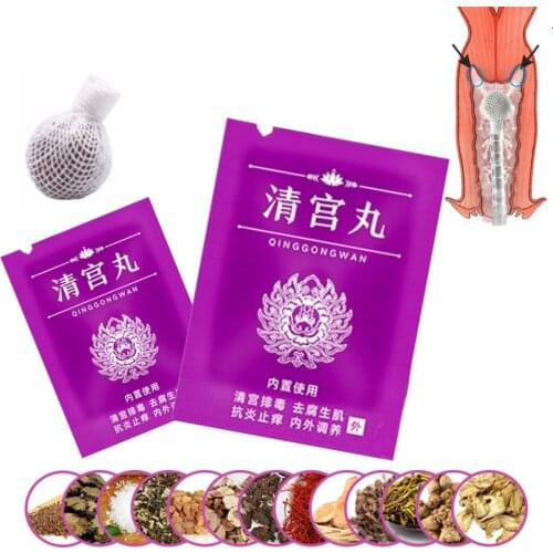 2/10/20 PCS Cotton Detox Tampons Medicinal Clean Yoni Pearls Traditional Chinese Medicine Vaginal Treatment For Women