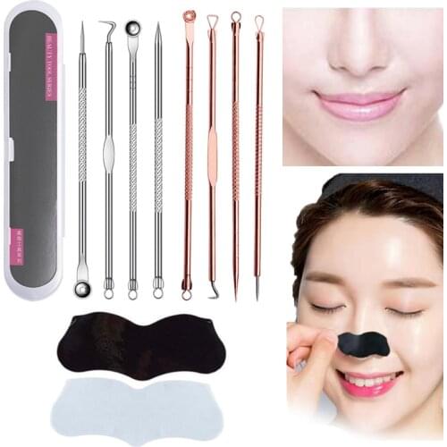 Blackhead Remover Pimple Acne Patch Tool for Ance From Against Black Dots On The Nose Strips Remove Point Pimples Squeeze Tool
