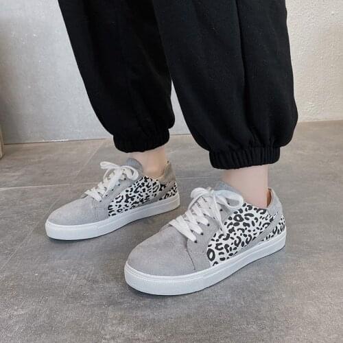 Spring Autumn New Women Outdoor Sneakers Fashion Leopard Platform Casual Shoes Comfortable Couple Sports Shoes Chaussures Femme