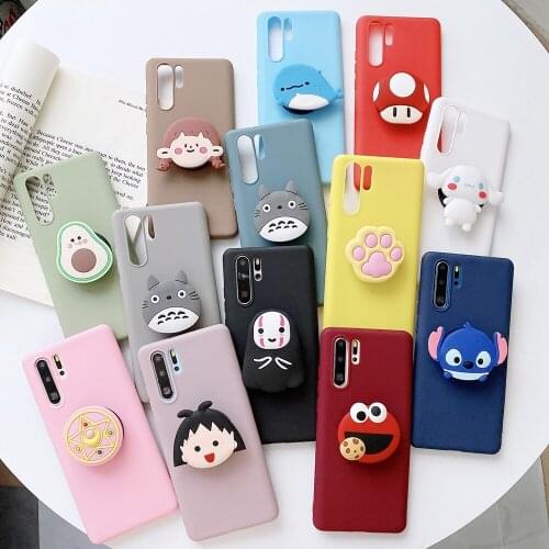 Cartoon Phone Holder Case For Samsung Galaxy A50 A70 A40 A30 A20 A10 A10E A20E A10S A20S A30S A40S A50S A70S Case Stand Cover