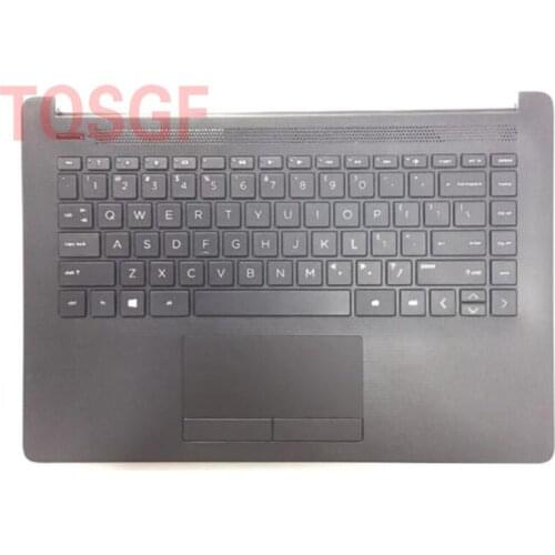 New Original Top Cover With US Keyboard Touchpad Upper Case Palmrest for HP 14-CM 14T-CM000 14-CK0001TU 14q-cs0000TU L23239-001