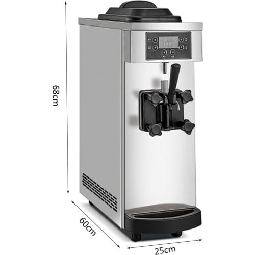 New Soft Ice Cream Machine Commercial Ice Cream Makers Desktop Ice Cream Production Machine 110V 220V