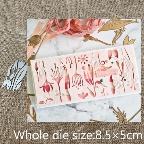 New Design Craft Metal stencil mold Cutting Die flower leaves decoration scrapbook die cuts Album Paper Card Craft Embossing