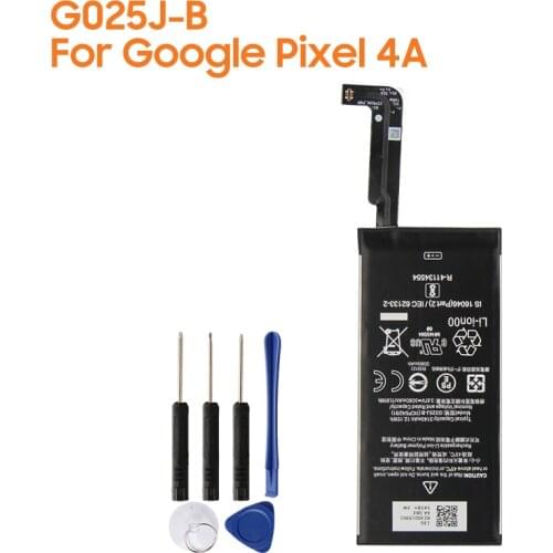 Original Replacement Battery G025J-B For Google Pixel 4A Authentic Battery 3080mAh