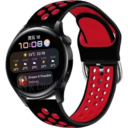 22mm Wrist Straps for Huawei Watch GT 42mm 46mm/GT2 46mm Smartwatch Strap for huawei watch 3/Watch3 Pro Band Sport Band bracelet