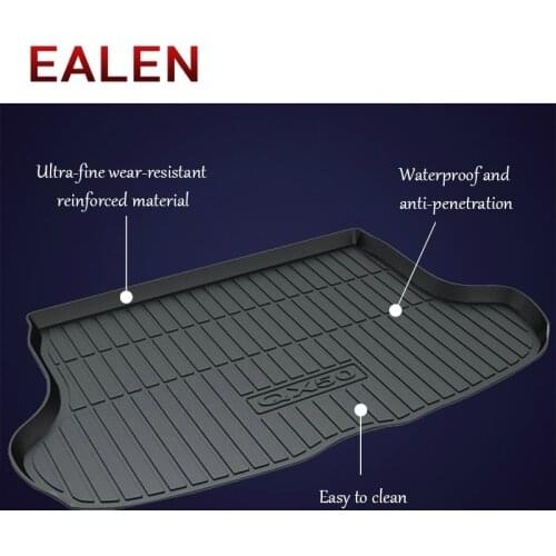 EALEN For Infiniti QX50 Q50L styling Boot Liner Tray Waterproof carpet Anti-slip mat Accessories 1Set Car Cargo rear trunk mat