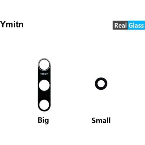 2Pcs New Ymitn Housing For Xiaomi 10Pro MI 10pro Back Rear Camera Glass Lens With Adhesive