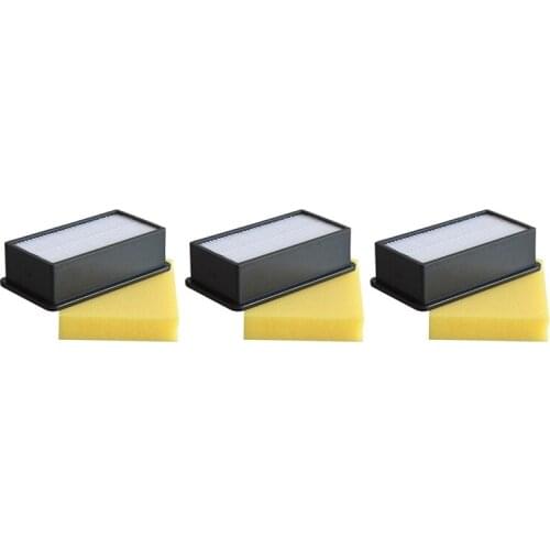 3Sets For Bissell Style 1008 Filter Pack For Cleanview Upright Vacuums Household Cleaning Attachment