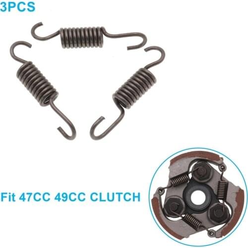 3Pcs Motorcycle Clutch block spring For 2 stroke 47cc 49cc Mini Moto Dirt Bike Pocket Bike Scooter Moped ATV Quad 4 Wheeler