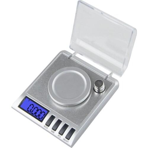 50g x 0.001g Mini High Precision Pocket Digital Scale for Gold Sterling Silver Jewelry Scales Balance Gram Electronic Scales