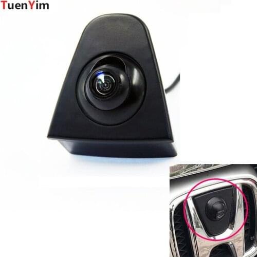 For honda CRV Odyssey Crosstour accord civic Fit hatchback city car front logo camera Brand mark CCD night vision wide angle